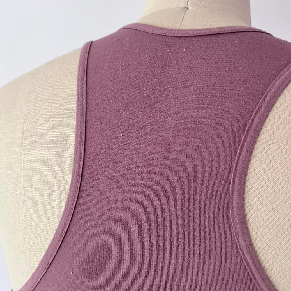 Intimately Free People‎ Mauve bodysuit Racerback Soft Stretchy - Picture 5 of 6